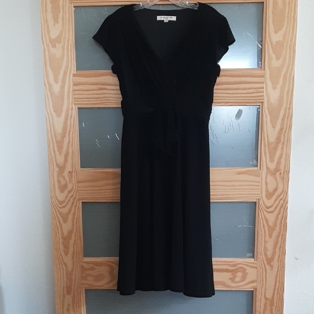 Evan Picone Elegant Black Women's Dress